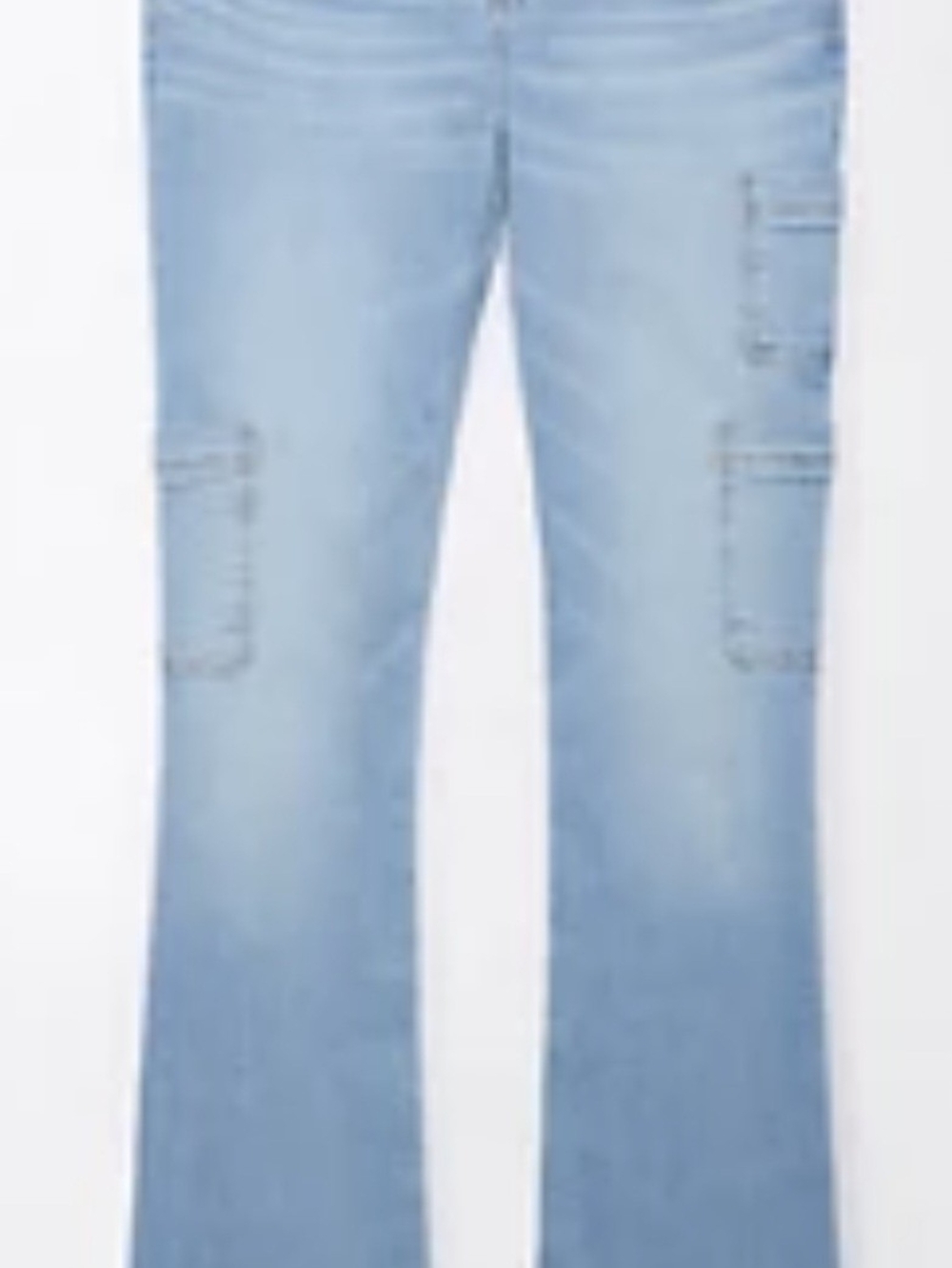 American Eagle Outfitters Light Blue Flare Jeans